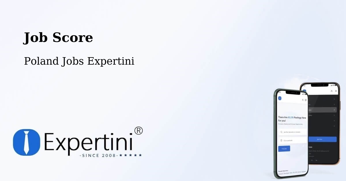 Job Score & Job Description Score Tool – Grójec - Poland Jobs Expertini