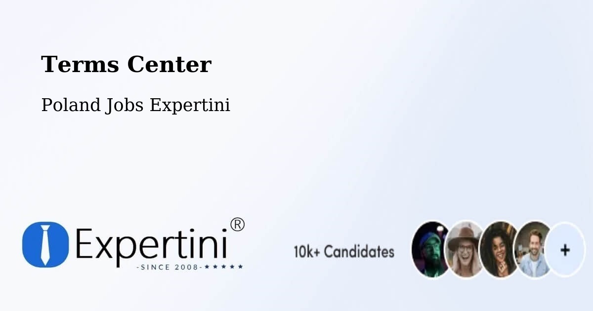 Terms of Service – Grójec - Poland Jobs Expertini